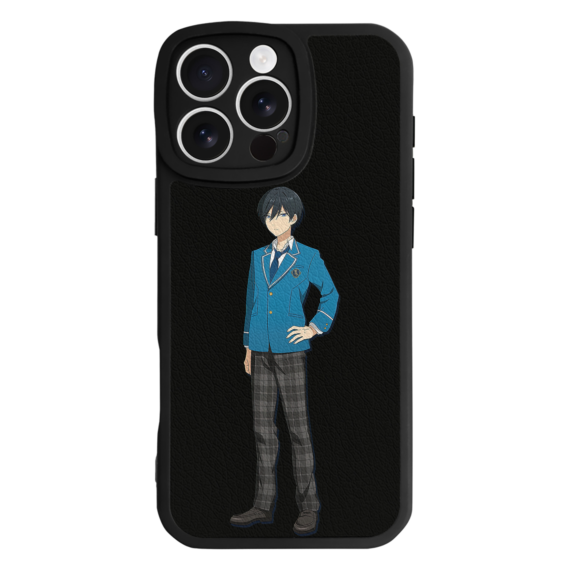 （画像用） あんさんぶるスターズ! Ensemble Stars 【iPhone 16シリーズ対応】シリコンスマホケース（レザー調） 材質：シリコン